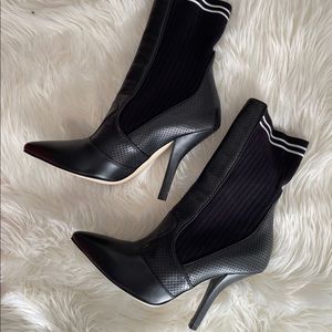 Fendi Rockoko ankle boots